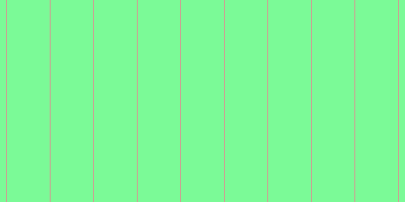 #7bfa97, #caa393 vertical lines, two pixels wide, eighty-four pixels apart