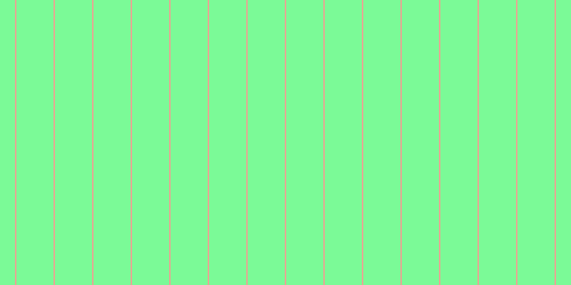 #7bfa97, #eba393 vertical lines, two pixels wide, fifty-two pixels apart