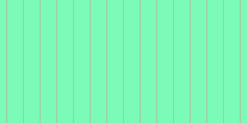 #7bfab8, #caa393 vertical lines, two pixels wide, fifty-two pixels apart