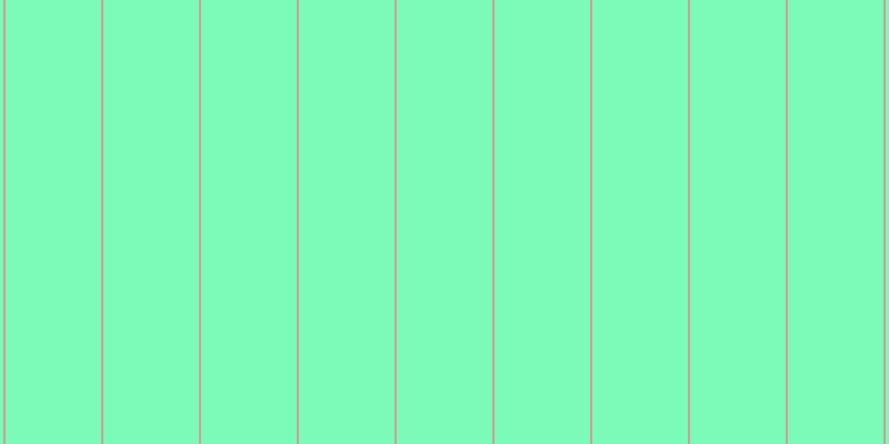 #7bfab8, #caa393 vertical lines, two pixels wide, eighty-six pixels apart