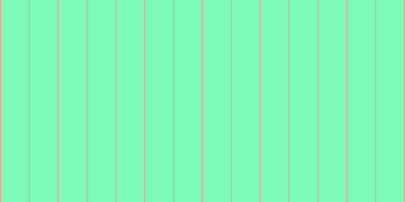 #7bfab8, #eba393 vertical lines, two pixels wide, fifty-five pixels apart