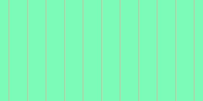 #7bfab8, #eba393 vertical lines, two pixels wide, seventy-one pixels apart