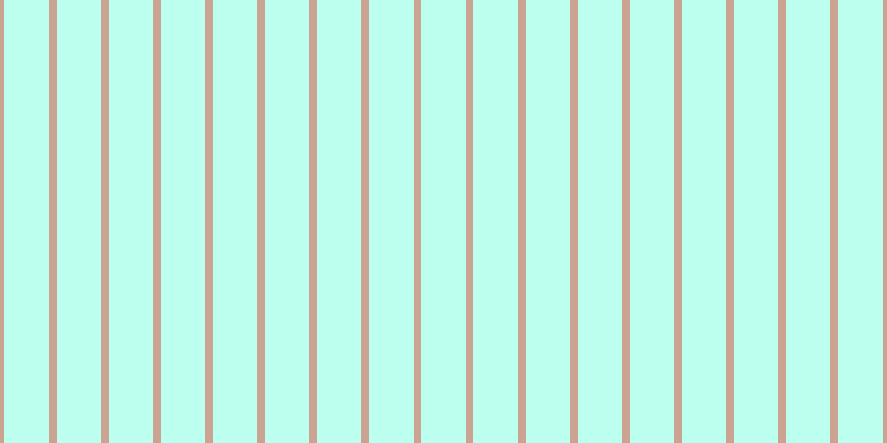 #7bffe0 (50%), #caa393 vertical lines, seven pixels wide, forty pixels apart