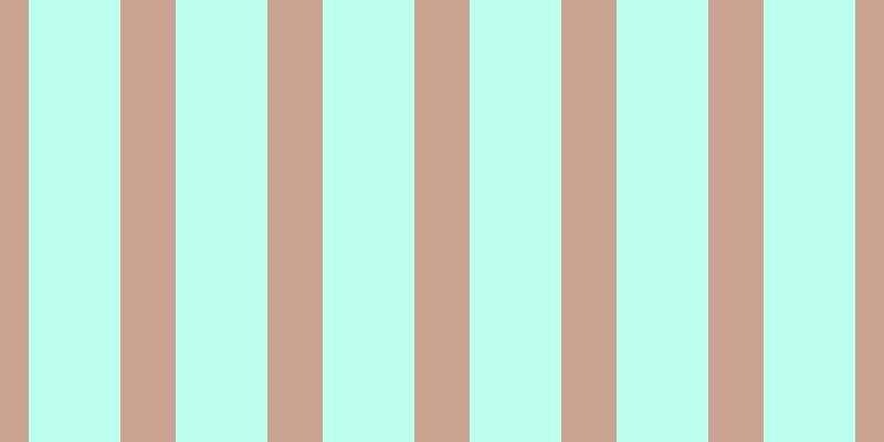 #7bffe0 (50%), #caa393 vertical lines, fifty pixels wide, eighty-three pixels apart