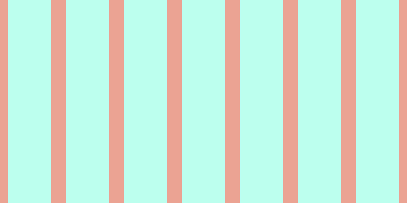 #7bffe0 (50%), #eba393 vertical lines, thirty pixels wide, eighty-four pixels apart