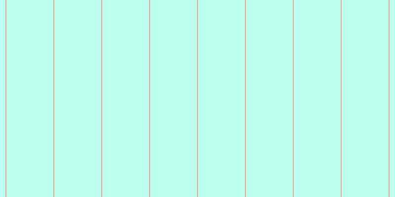 #7bffe0 (50%), #eba393 vertical lines, two pixels wide, ninety-five pixels apart
