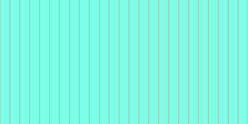 #7bffe7, #caa393 vertical lines, two pixels wide, thirty pixels apart