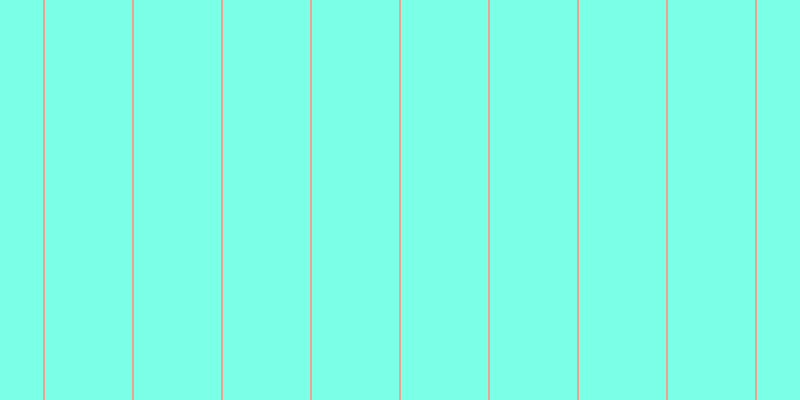 #7bffe7, #eba393 vertical lines, two pixels wide, eighty-seven pixels apart