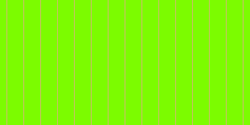 Lawn green, #eba393 vertical lines, two pixels wide, fifty-two pixels apart