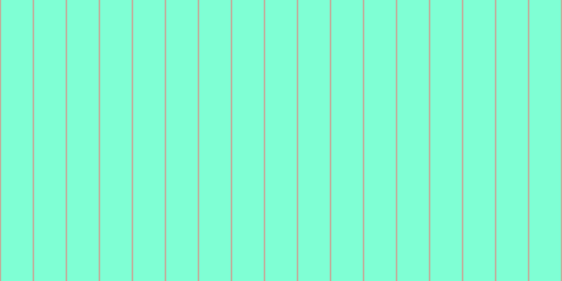 Aquamarine, #caa393 vertical lines, two pixels wide, forty-five pixels apart