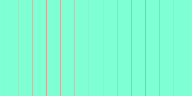 Aquamarine, #caa393 vertical lines, two pixels wide, fifty-seven pixels apart