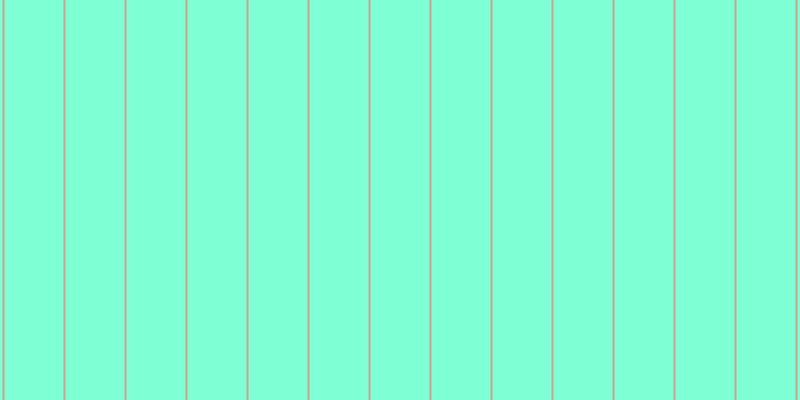 Aquamarine, #caa393 vertical lines, two pixels wide, fifty-nine pixels apart