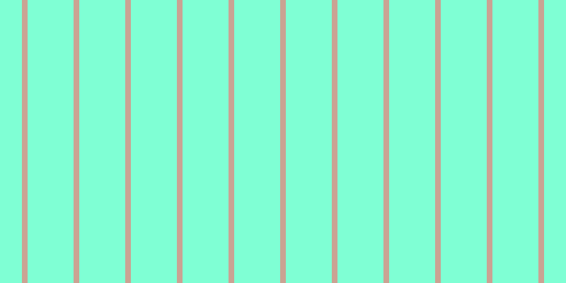 Aquamarine, #caa393 vertical lines, eight pixels wide, sixty-five pixels apart