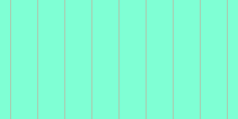 Aquamarine, #caa393 vertical lines, two pixels wide, eighty-nine pixels apart