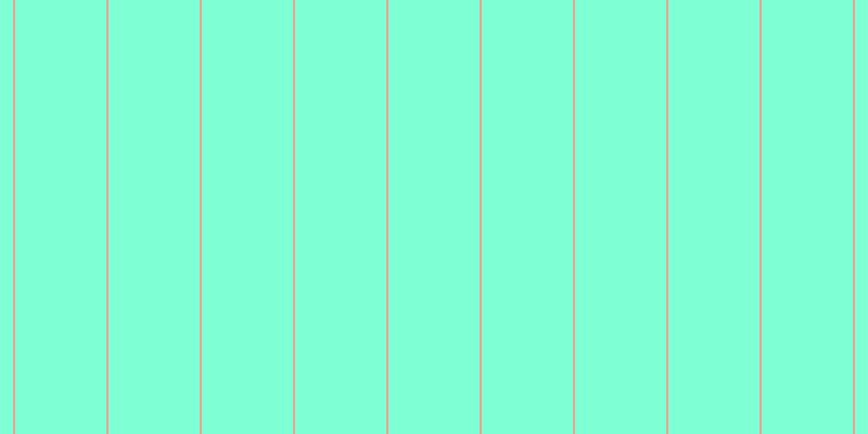 Aquamarine, #eba393 vertical lines, two pixels wide, eighty-four pixels apart