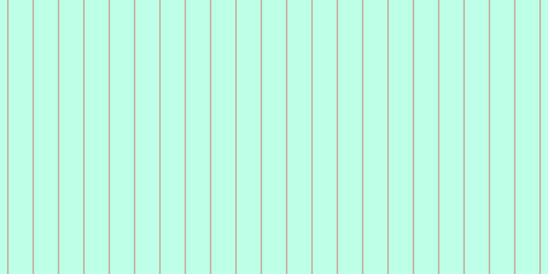 Aquamarine (50%), #caa393 vertical lines, two pixels wide, thirty-five pixels apart