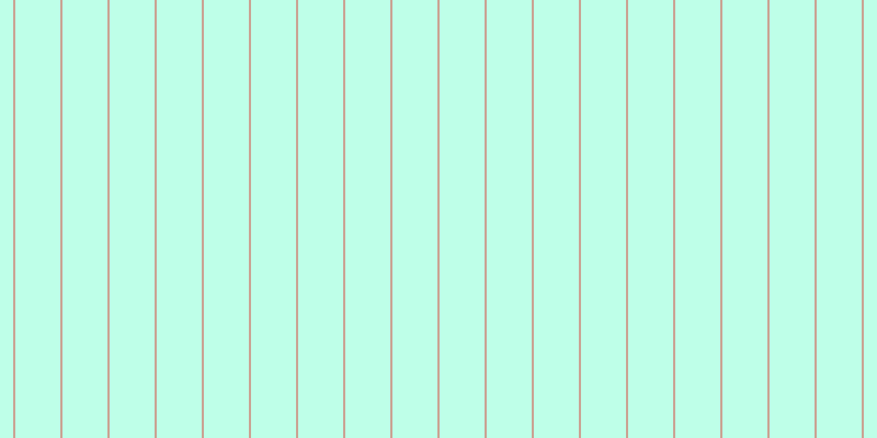 Aquamarine (50%), #caa393 vertical lines, two pixels wide, forty-one pixels apart