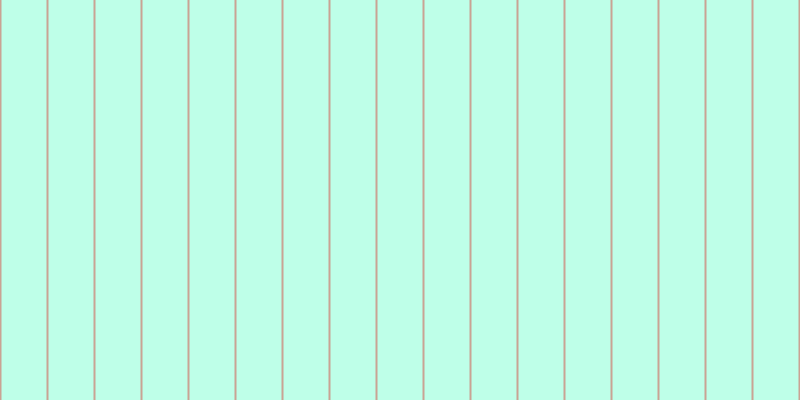 Aquamarine (50%), #caa393 vertical lines, two pixels wide, forty-five pixels apart