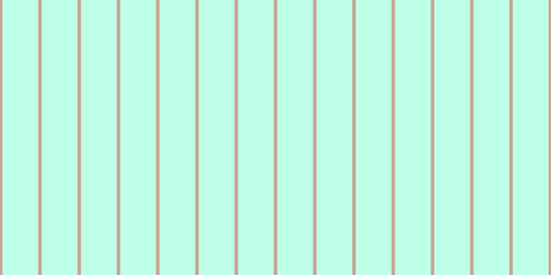 Aquamarine (50%), #caa393 vertical lines, five pixels wide, fifty-two pixels apart