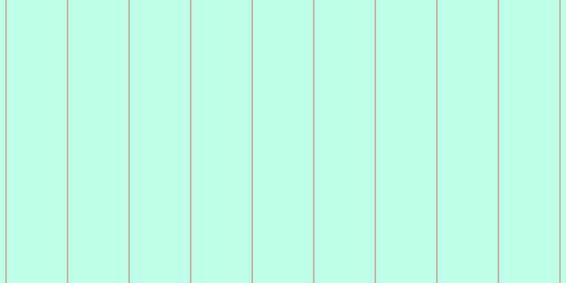 Aquamarine (50%), #caa393 vertical lines, two pixels wide, eighty-five pixels apart