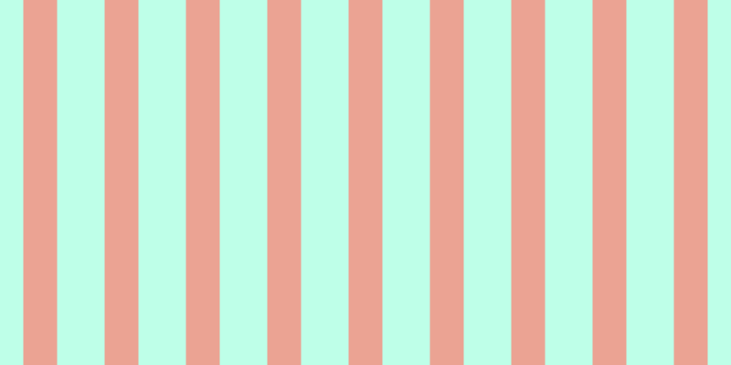 Aquamarine (50%), #eba393 vertical lines, thirty-seven pixels wide, fifty-two pixels apart