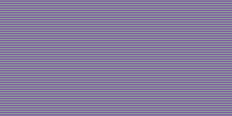 #805fa1, #99d393 horizontal lines, two pixels wide, six pixels apart