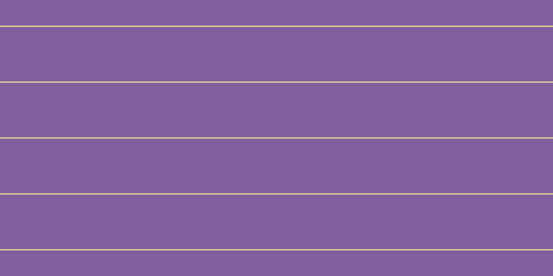 #805fa1, #dbd393 horizontal lines, two pixels wide, seventy-nine pixels apart