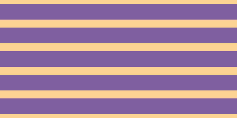 #805fa1, #fcd393 horizontal lines, twenty-seven pixels wide, fifty-three pixels apart