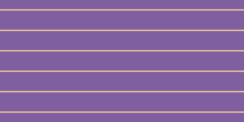 #805fa1, #fcd393 horizontal lines, four pixels wide, sixty-three pixels apart