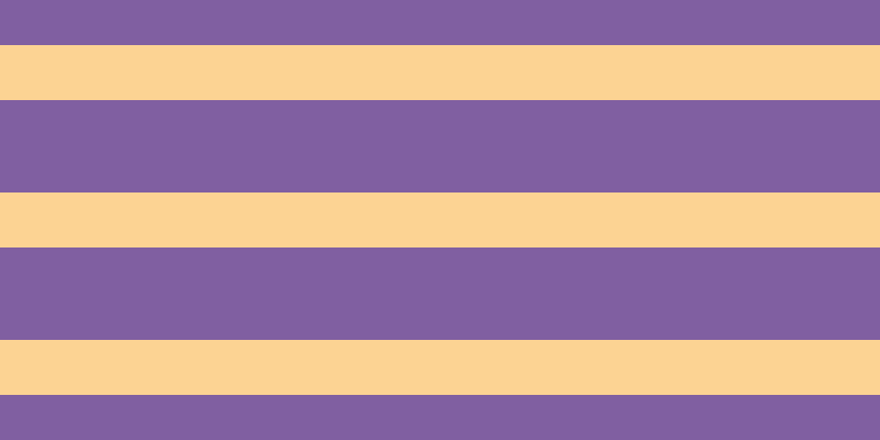 #805fa1, #fcd393 horizontal lines, fifty pixels wide, eighty-four pixels apart