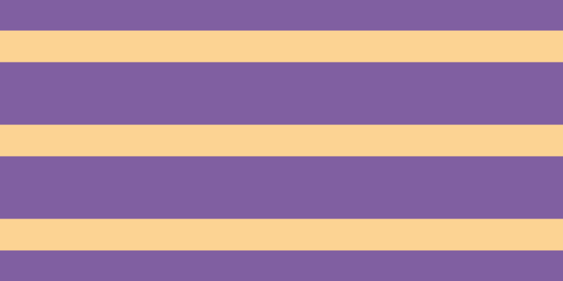 #805fa1, #fcd393 horizontal lines, forty-five pixels wide, eighty-nine pixels apart