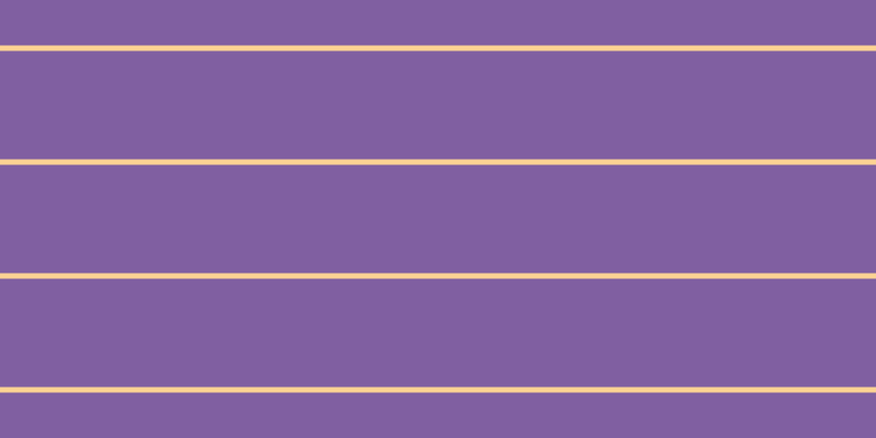 #805fa1, #fcd393 horizontal lines, five pixels wide, ninety-nine pixels apart