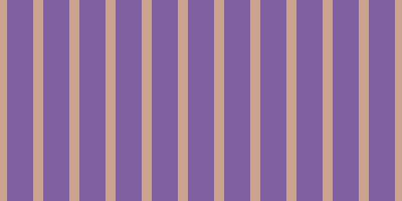 #805fa1, #caa393 vertical lines, twenty pixels wide, fifty-two pixels apart