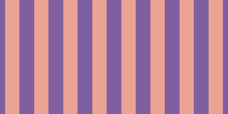 #805fa1, #eba393 vertical lines, fifty pixels wide, fifty-two pixels apart