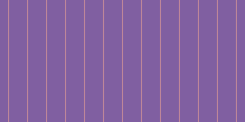 #805fa1, #eba393 vertical lines, two pixels wide, sixty pixels apart