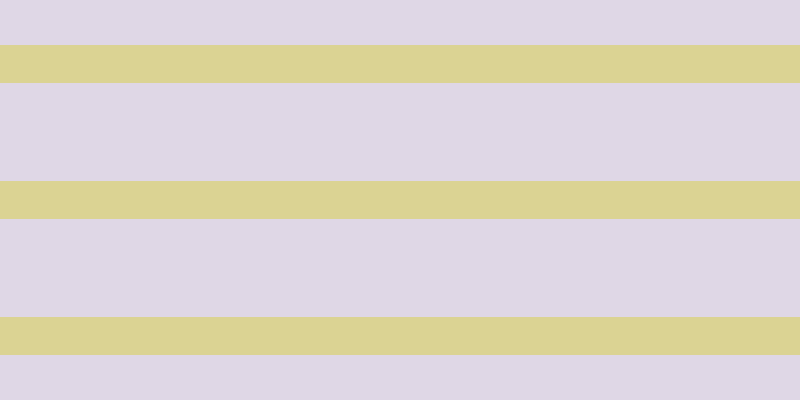 #805fa1 (25%), #dbd393 horizontal lines, thirty-eight pixels wide, ninety-eight pixels apart