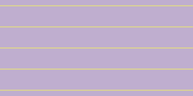 #805fa1 (50%), #dbd393 horizontal lines, five pixels wide, eighty-three pixels apart