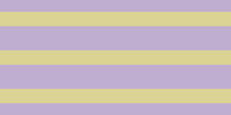 #805fa1 (50%), #dbd393 horizontal lines, fifty pixels wide, eighty-four pixels apart