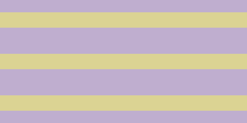 #805fa1 (50%), #dbd393 horizontal lines, fifty pixels wide, eighty-five pixels apart