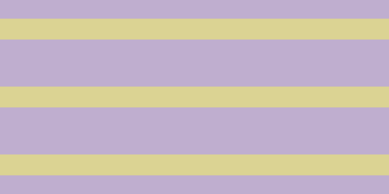 #805fa1 (50%), #dbd393 horizontal lines, forty-three pixels wide, ninety-seven pixels apart