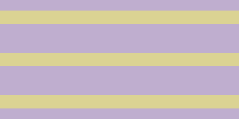 #805fa1 (50%), #dbd393 horizontal lines, forty-five pixels wide, ninety-seven pixels apart