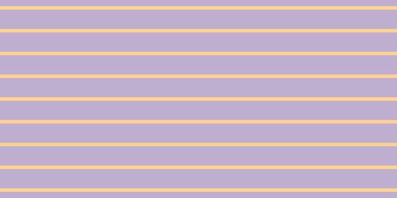 #805fa1 (50%), #fcd393 horizontal lines, seven pixels wide, thirty-nine pixels apart