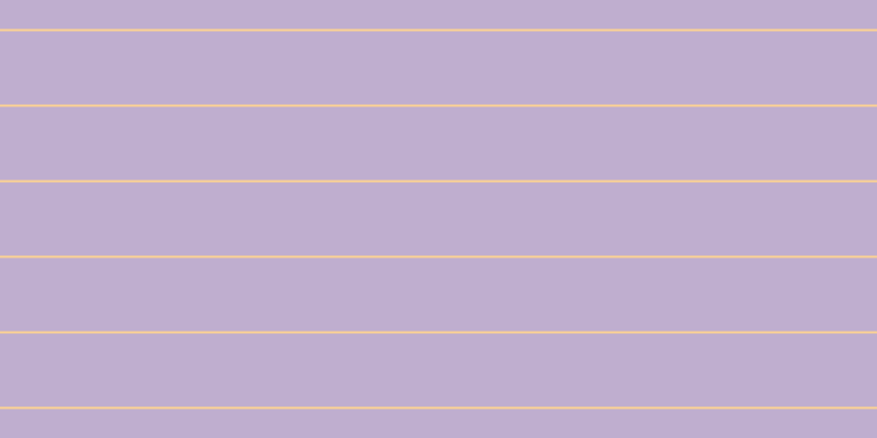 #805fa1 (50%), #fcd393 horizontal lines, two pixels wide, sixty-seven pixels apart