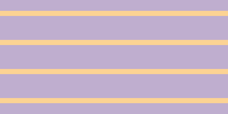 #805fa1 (50%), #fcd393 horizontal lines, eighteen pixels wide, eighty-four pixels apart