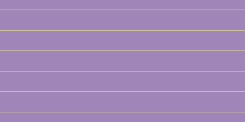 #805fa1 (75%), #dbd393 horizontal lines, two pixels wide, sixty-five pixels apart
