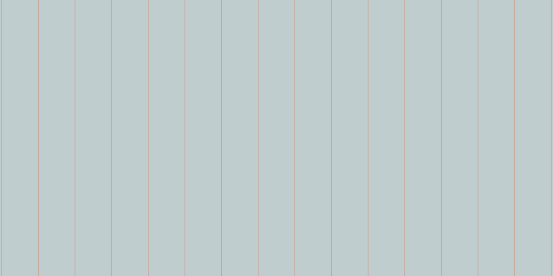 #809ea0 (50%), #caa393 vertical lines, one pixels wide, fifty-two pixels apart