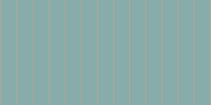 #87acaa, #caa393 vertical lines, two pixels wide, fifty-nine pixels apart