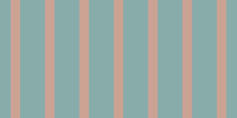 #87acaa, #caa393 vertical lines, thirty-two pixels wide, eighty-four pixels apart