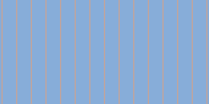 #87add9, #caa393 vertical lines, four pixels wide, fifty-two pixels apart