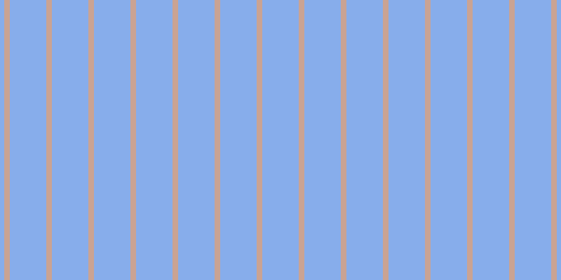 #87adeb, #caa393 vertical lines, eight pixels wide, fifty-two pixels apart